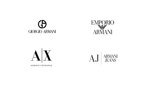 logo de armani|armani logo evolution.